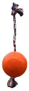 Jolly pets Ball Romp-n-Roll oranje 15 cm