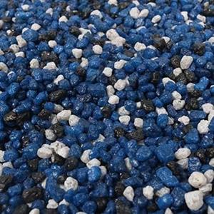 Aqua D'ella Kleurgrind mix blauw 10 KG