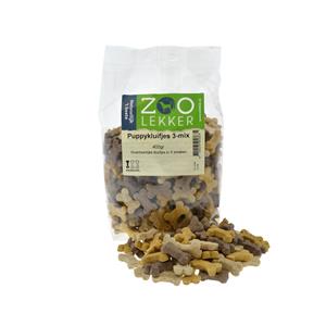 Zoolekker Puppykluifjes 3-mix 400 gram