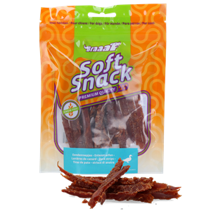 Braaaf Soft Snack strips Eend