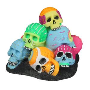 Dia de los muertos schedels stapel