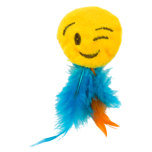 Catmoji Emoji Cat Winky (met MadNip) kattenspeelgoed