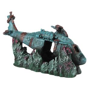 Aqua D'ella Neergestorte Helikopter
