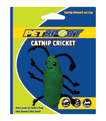 PetSport Catnip Cricket Groen