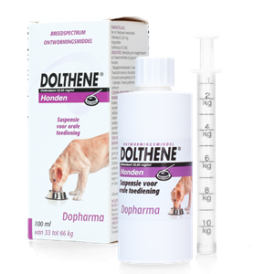 Dolthene Breedwerkende ontworming voor honden - 100ml