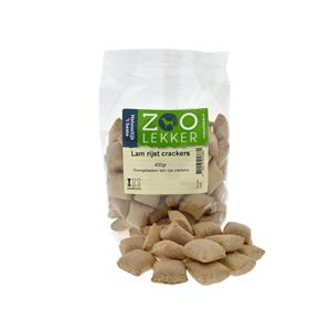 Zoolekker Lam & Rijst Crackers 10KG