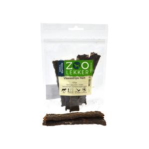 Zoolekker Vleesstrips 100 gram Hert