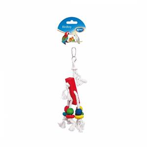 Duvo+ Touw met kleurrijke blokjes 23CM