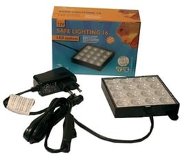 ADM 16 LEDS Aquarium verlichting zwart