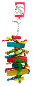 Birrdeeez Parakeet Toy Wood