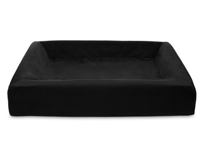 Bia Bed Bia Royal Fluwelen Hoes - 70 x 85 x 15 cm - Black