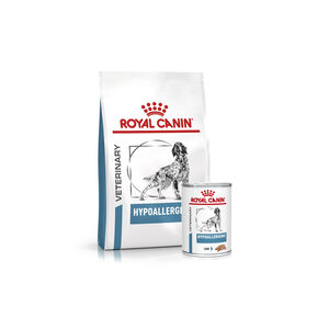 Royal Canin Hypoallergenic Combi bundel - 14 kg + 12 x 400 gr