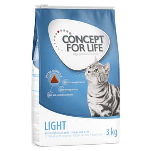 3kg Adult Light Concept for Life Kattenvoer droog