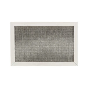 TRIXIE KRABPLANK HOUTEN FRAME VOOR AAN MUUR GRIJS / WIT 38X58 CM