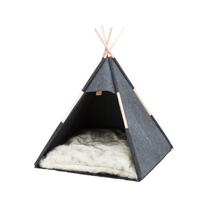 Trixie Tipi - vilt - Antraciet - 70 x 70 x 70 cm