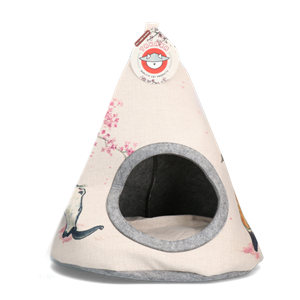 Takara Cherry Blossom Tipi - Kattenbed - 42x56 cm