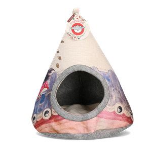 Takara Yin Yang Tipi - Kattenbed - 42x56 cm