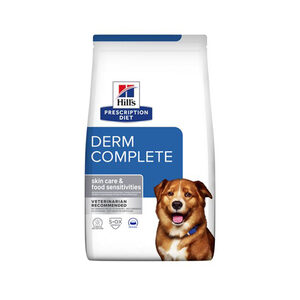 Hill's Prescription Diet Derm Complete Skin Care & Food Sensitivities hondenvoer 1,5 kg