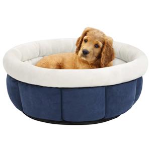 vidaXL Hundebett 40x40x20 cm Blau 