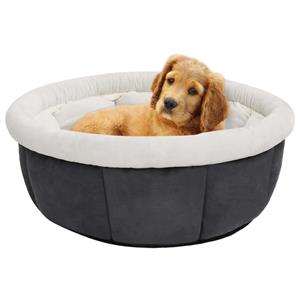 vidaXL Hundebett 40x40x20 cm Grau 