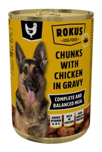 Rokus Adult - Hondenvoer - Kip - 415 gram