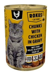 Chunks cat adult chicken 415g - Malanico