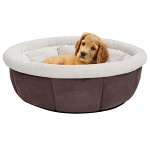 vidaXL Hundebett 59x59x24 cm Braun 