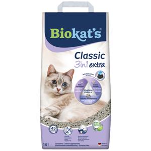 Biokat's Classic 3 in 1 Extra  Katzenstreu 14 liter