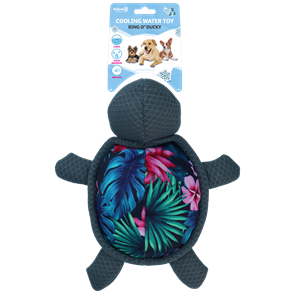 Honden waterspeeltje Turtle, grijs