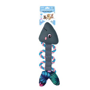 H.A.C. CoolPets Pull me! Fishy rope Flower