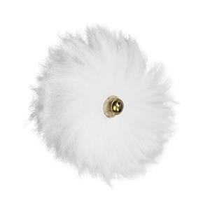 Kater Kasimir Fluffy Bal wit 16cm Kat