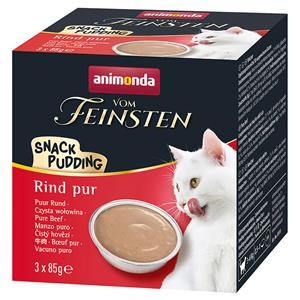 Animonda Vom Feinsten Snack-Pudding Rind pur