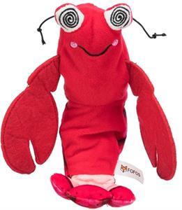 Trixie Wriggle shrimp fabric catnip 23 cm