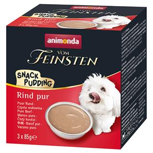 Animonda Vom Feinsten 5 + 1 gratis! 6 x 85 g  Adult Snack-Pudding - Rund
