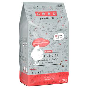 Grau Glutenvrij Puppy Gevogelte - 12 kg