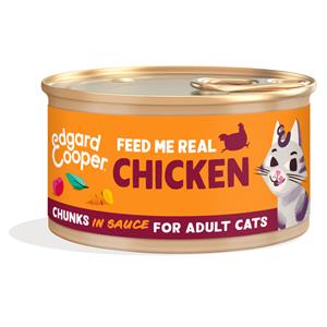 Cat adult chuncks chicken 85g - Edgard cooper