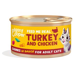 Cat adult chuncks turkey/chicken 85 - Edgard cooper