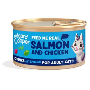 Cat adult chuncks sAlmon/chicken 85 - Edgard cooper