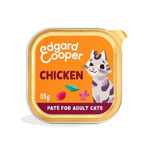 Cat adult pate chicken 85g - Edgard cooper