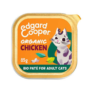 Edgard&Cooper Kattenvoer Adult Pate Biologische Kip 85 gr