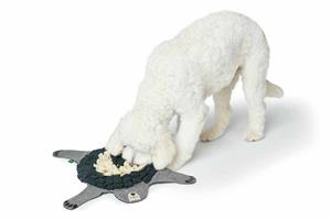 HUNTER Hunde-Schnüffelrasen Billund Bär grau, Durchmesser:  ca. 40 cm