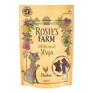 Rosie's Farm Snack Strips Kip - 45 g