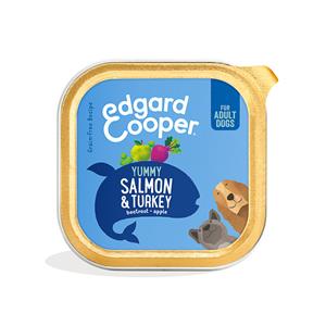 Edgard&Cooper Kuipje Salmon Turkey Adult - Hondenvoer - Zalm Kalkoen 150 g