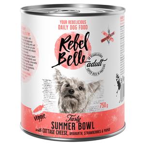 Rebel Belle Adult Tasty Summer Bowl – vegetarisch Hondenvoer 6 x 750 g