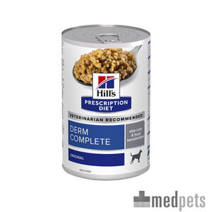 Hills Hill's Derm Complete Natvoer - Prescription Diet - Canine - 24x370 g