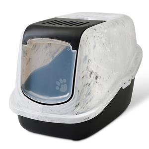 Savic Nestor Cat Toilet Home Marble 56x39cm