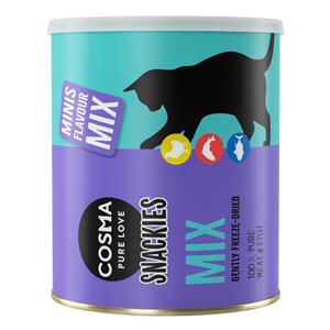 130g Cosma Snackies Minis Maxi Mix Tube Kat