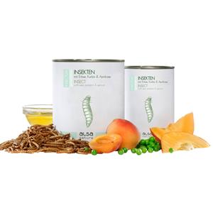 Alsa-nature INSECTUM Insecten met erwten, pompoen & abrikoos, 375 g