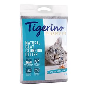 12kg Tigerino Premium  Kattenbakvulling Zeebries Kat