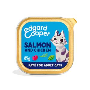 Cat adult pate sAlmon/chicken 85g - Edgard cooper